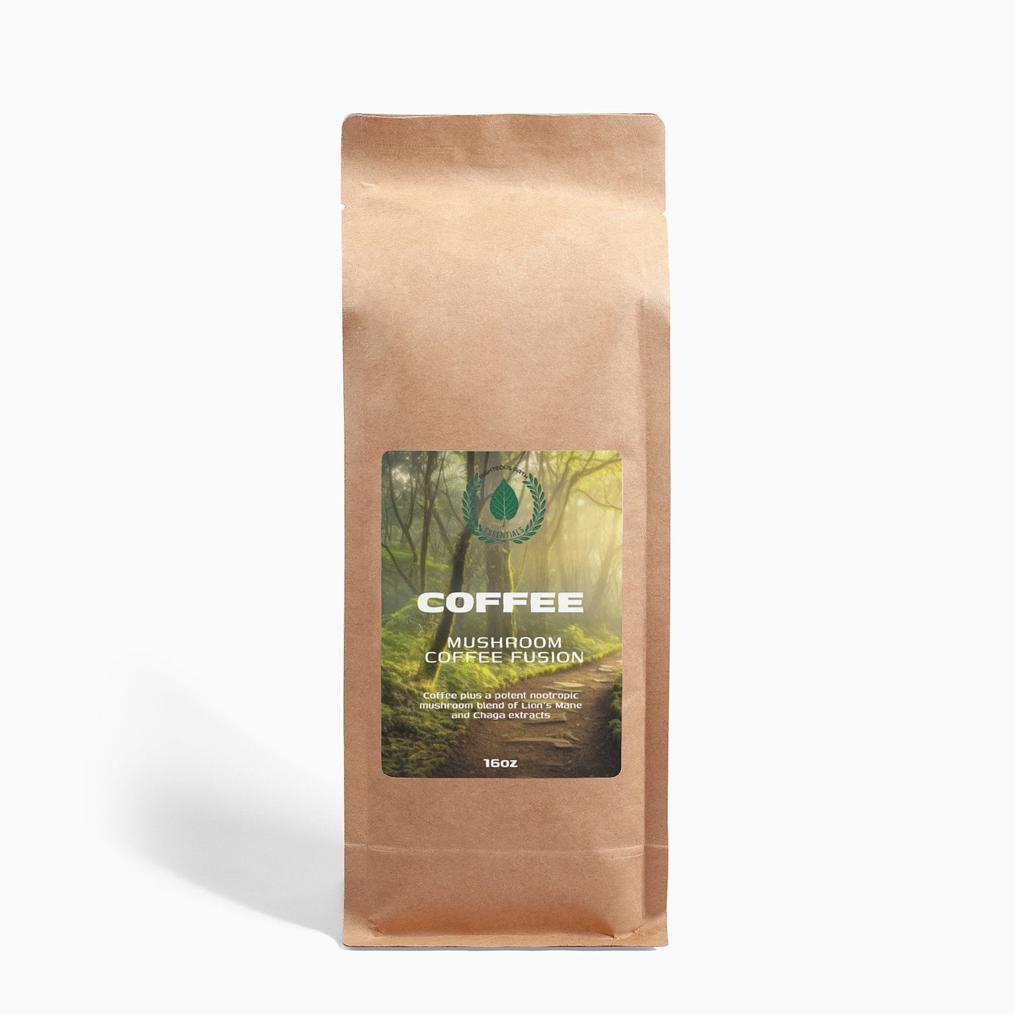 Mushroom Coffee Fusion - Lion’s Mane & Chaga 16oz