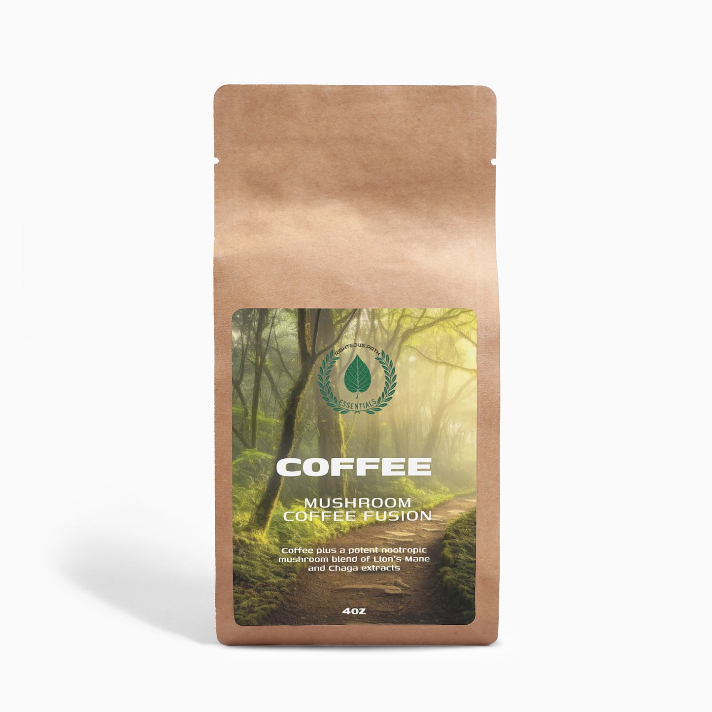 Mushroom Coffee Fusion - Lion’s Mane & Chaga 4oz